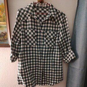 Zeego checkered dress shirt